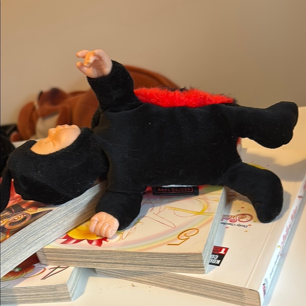 ☘️ BOGO FREE ☘️ Vintage 1998 Anne geddes Ladybug Plush Doll - Picture 3 of 3